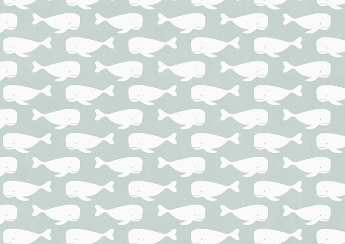 Whaling Around, Moss Green - Roman Blind - Image 7